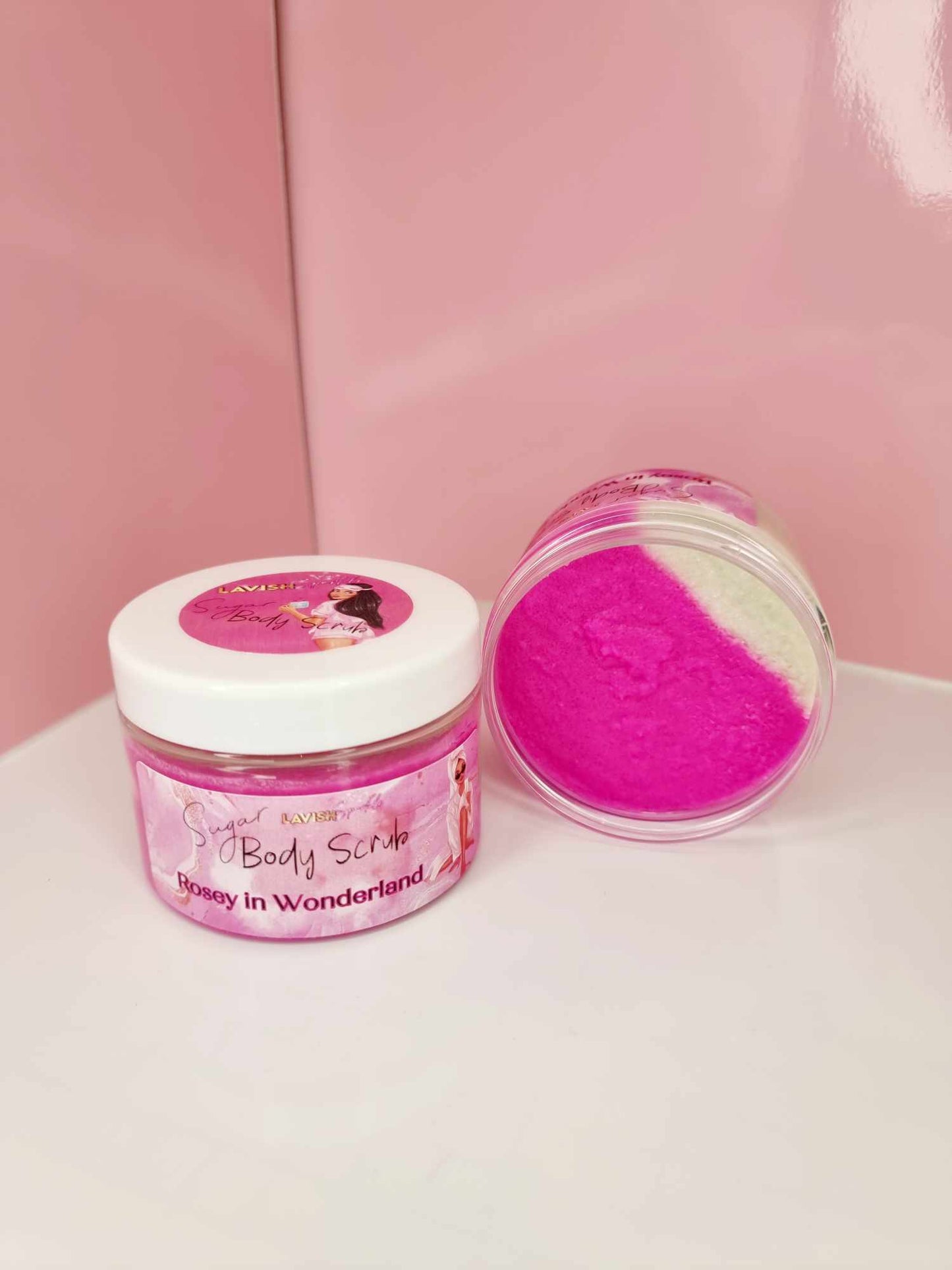 Rosey in Wonderland Sugar Scrub