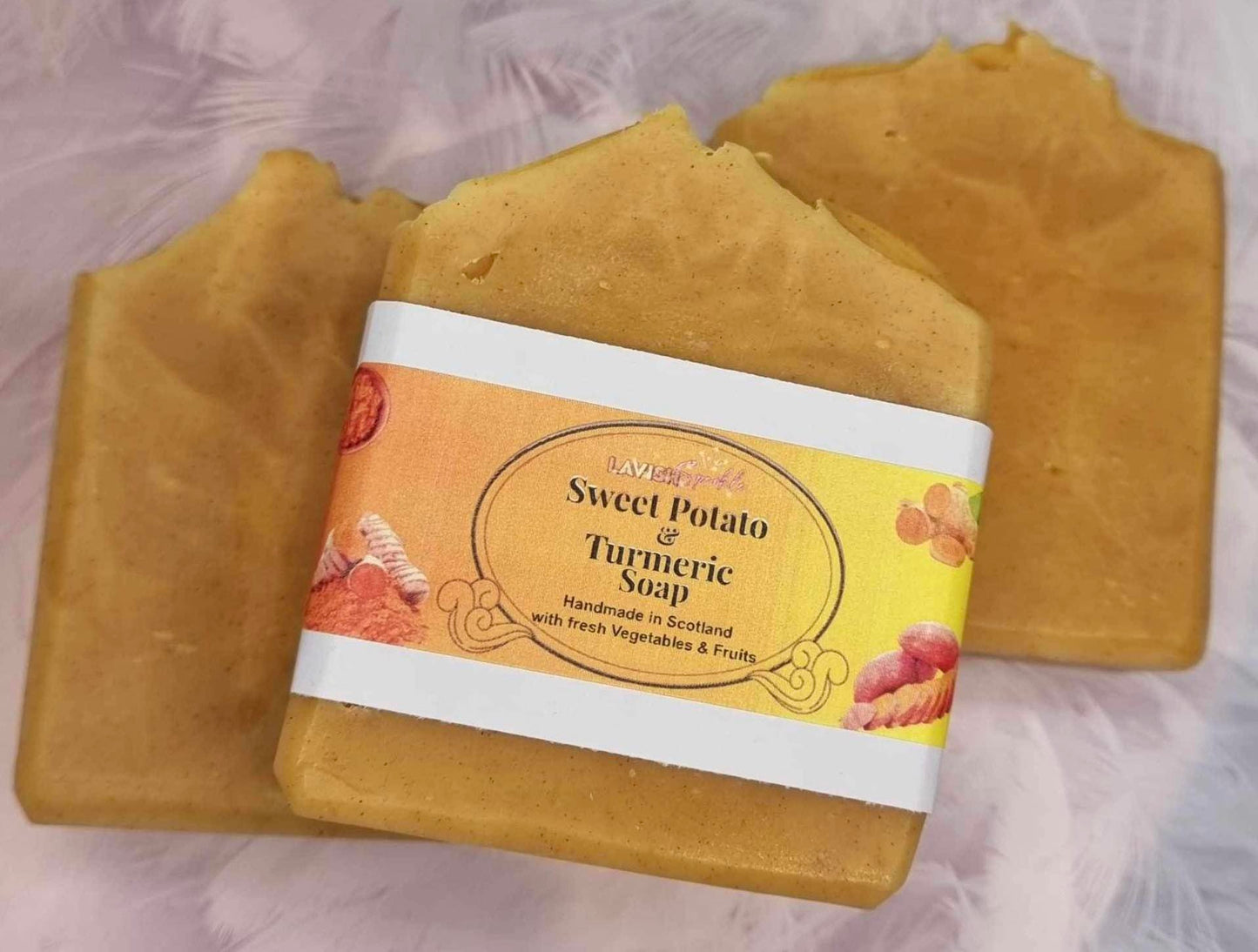 Sweet Potato & Turmeric Soap Bar