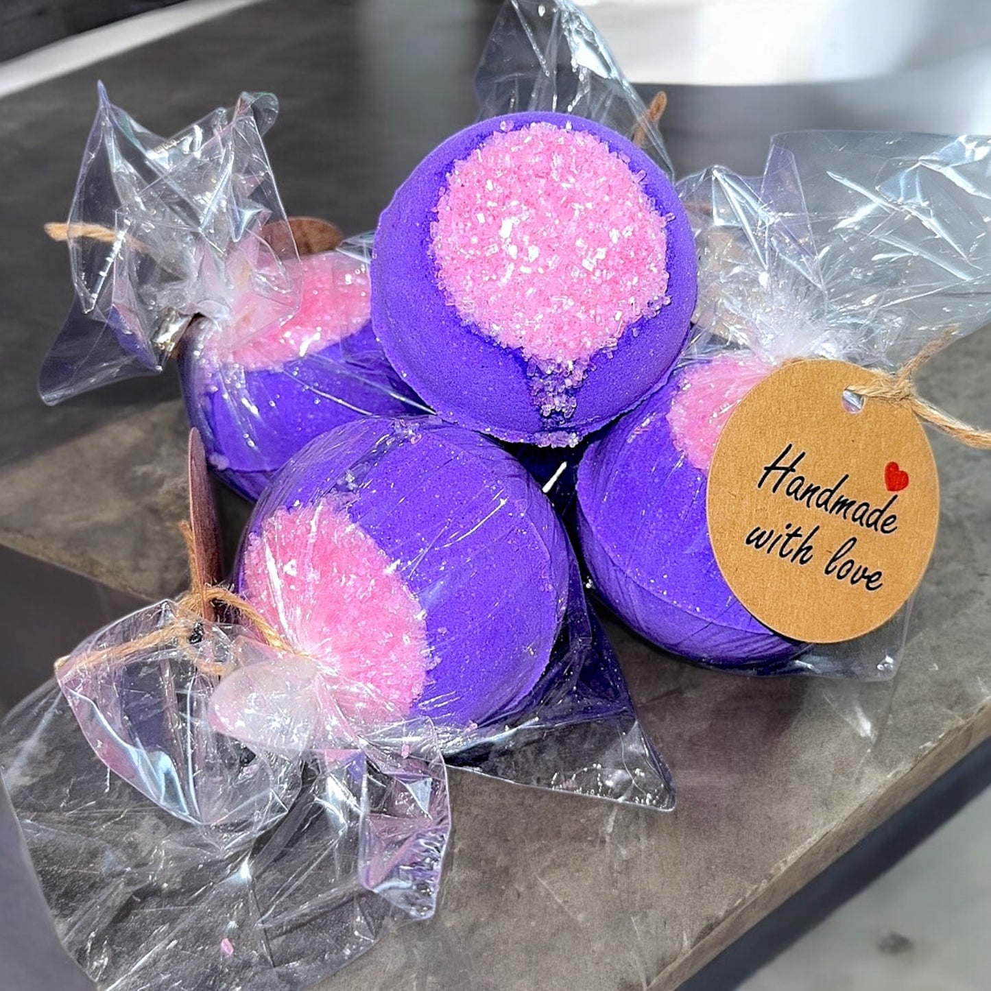 Sweet Nectar & Hibiscus Bath Bomb