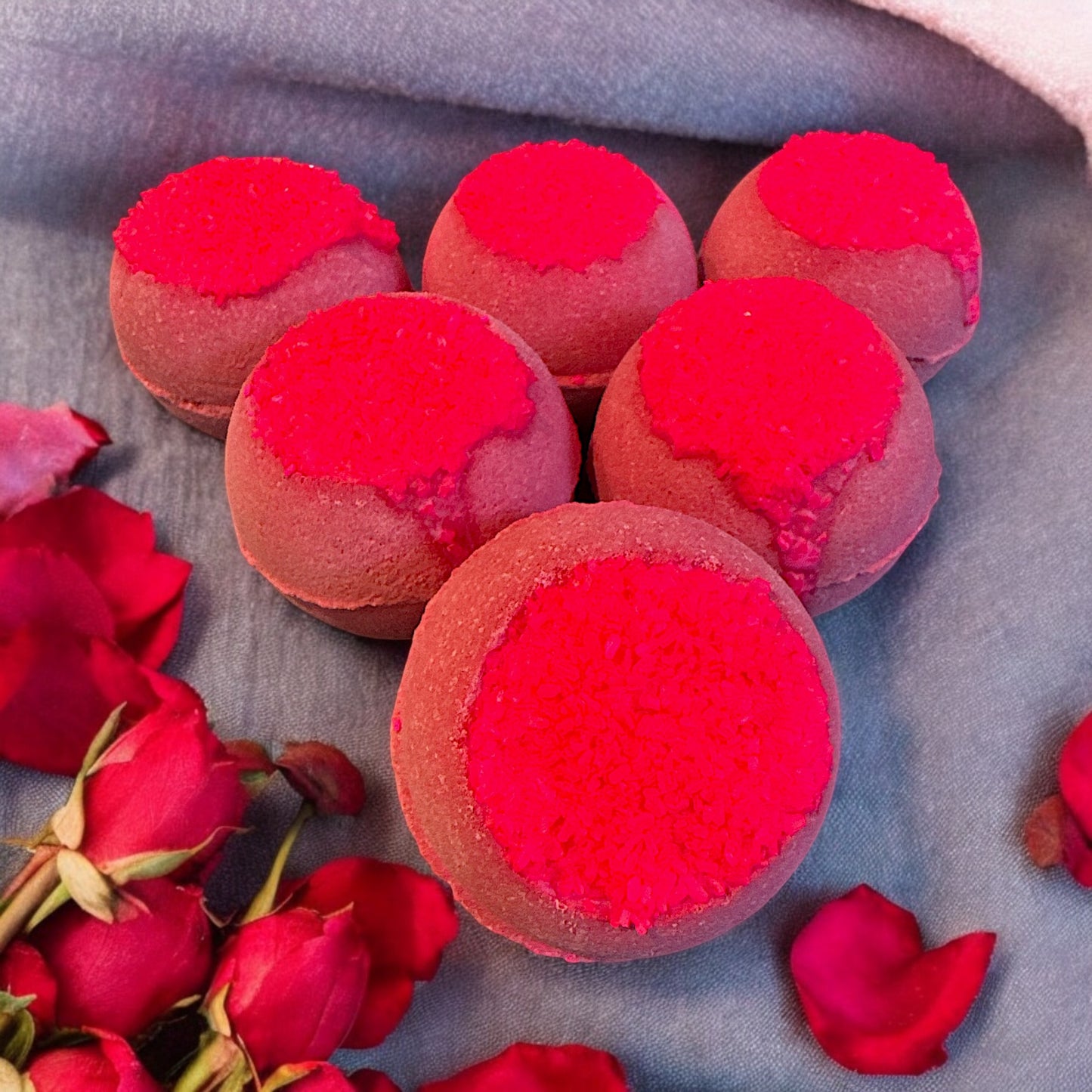 Rhubarb & Rose Bath Bomb