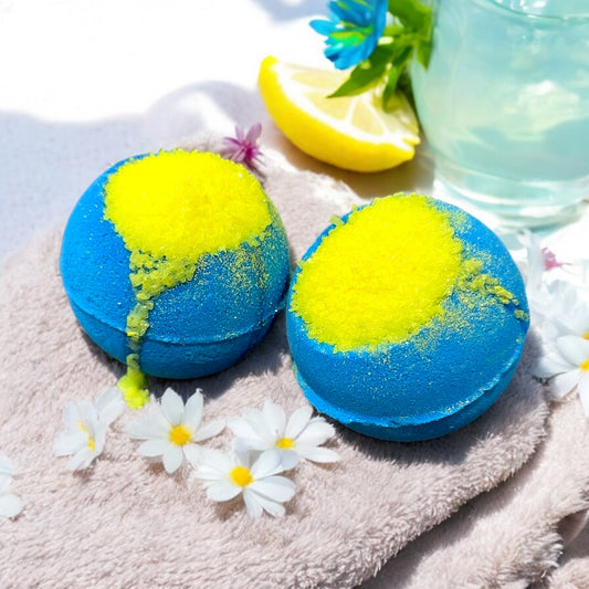 Blue Lemonade Bath Bomb