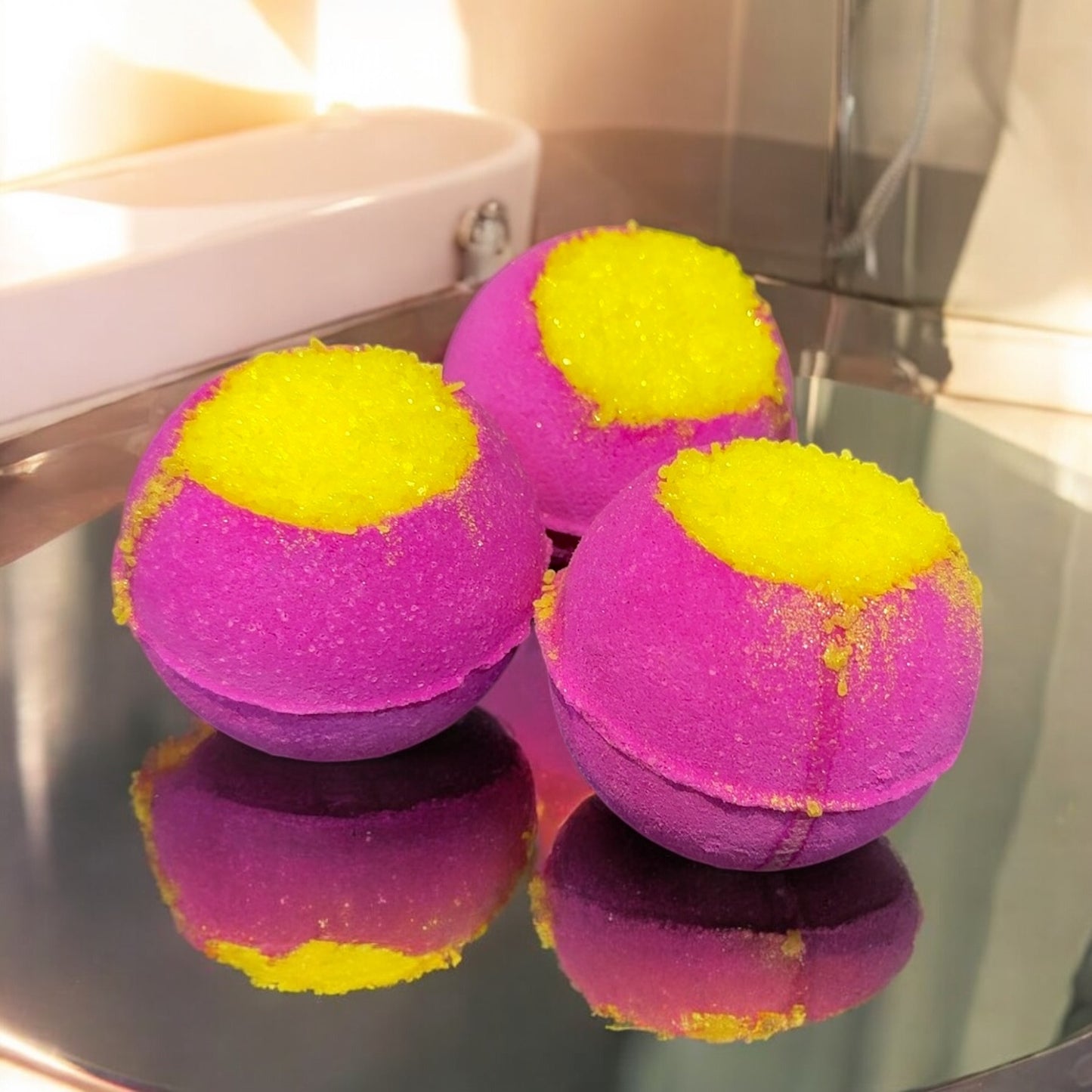 Strawberry Cheesecake Bath Bomb