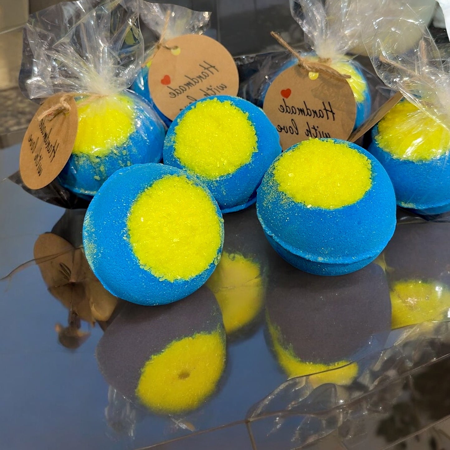 Blue Lemonade Bath Bomb