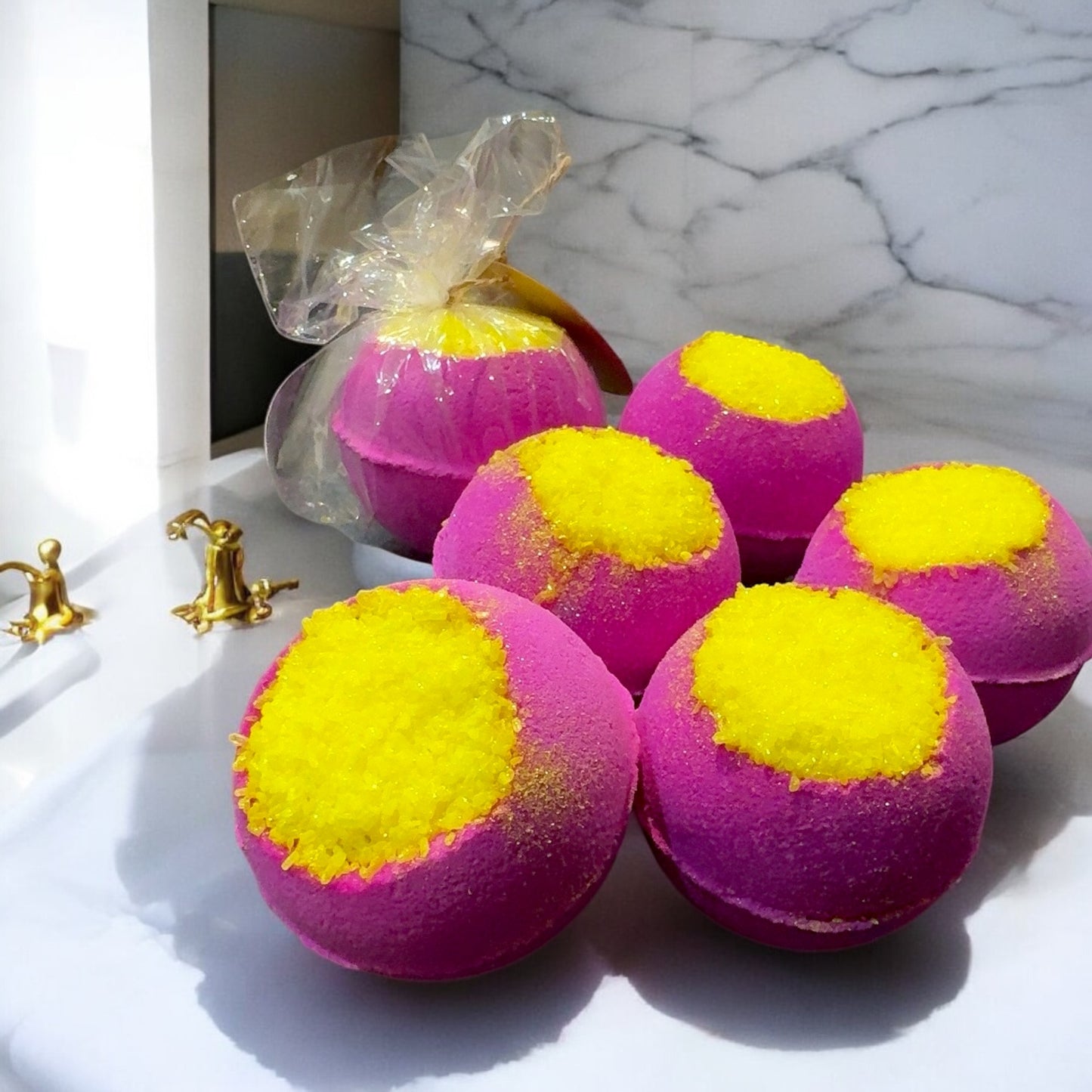 Strawberry Cheesecake Bath Bomb