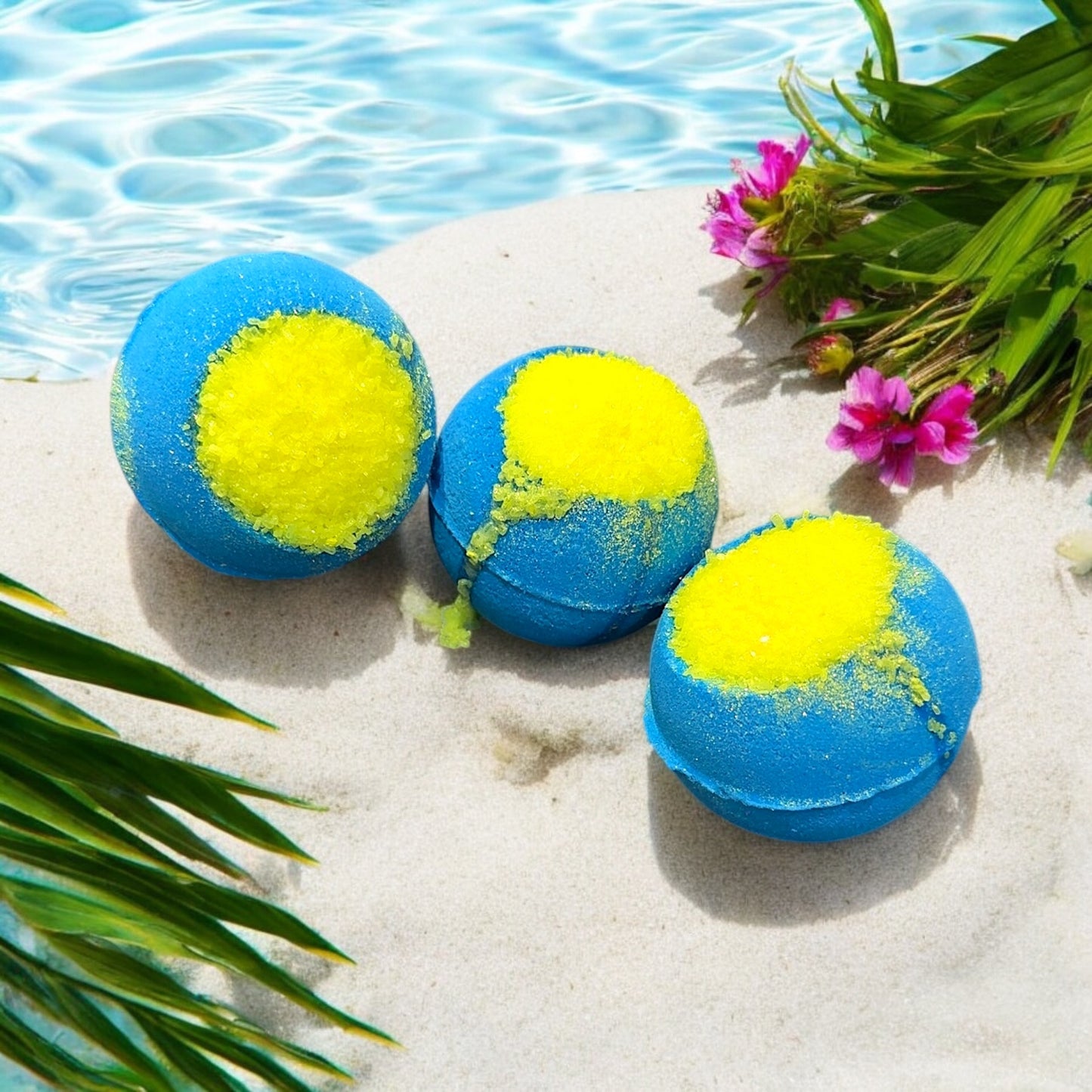 Blue Lemonade Bath Bomb